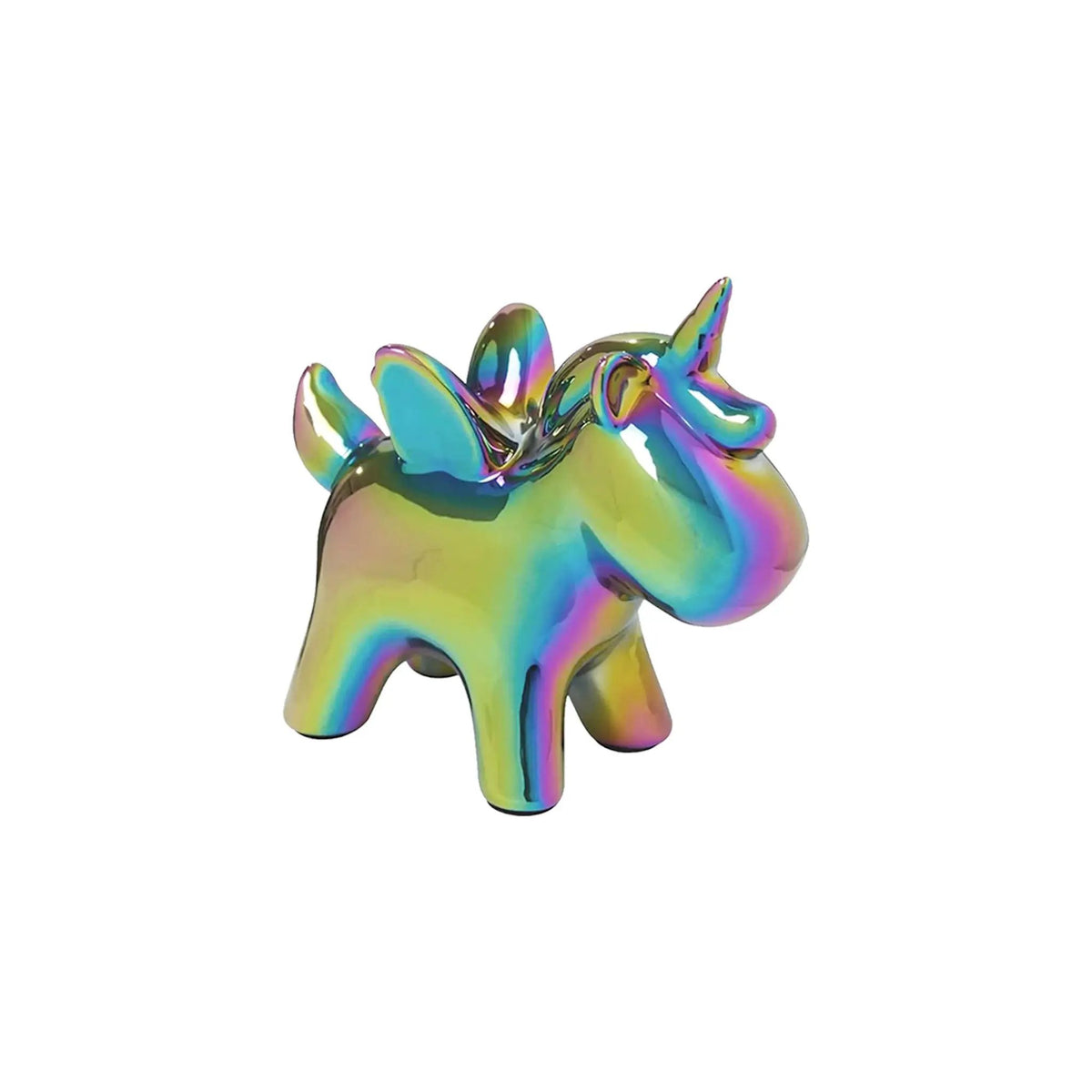 Ceramic Ombre Unicorn Bank, photo 2 of 3