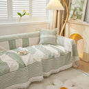 Furniture Covers for Pets, Waffle Lattice Fabric Sofa Throw, Couch Cover Blanket Throw by Slipcover KAS™