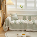 Furniture Covers for Pets, Waffle Lattice Fabric Sofa Throw, Couch Cover Blanket Throw by Slipcover KAS™