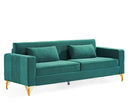 Aesthetic 3 Seater Couch With Classic Modern Appeal And Luxurious Soft Comfort by HouseOfZazla