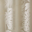 Palm Leaf Burnout Window Sheer Natural 50x84 Inches