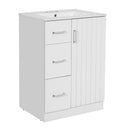 Bathroom Vanity With Under Mount Sink, 2 Drawers And Soft Closing Door by HouseOfZazla
