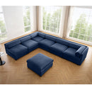 Modern Modular Sectional Sofa With Storag, Contemporary Cylindrical Design by HouseOfZazla