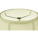 16"W x 12"H Egg Shell Shantung Bell Lampshade