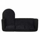 106" L-Shape Sectional Sofas (Black)