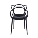 Dining Chair (Set of 4) - Black - Plastic