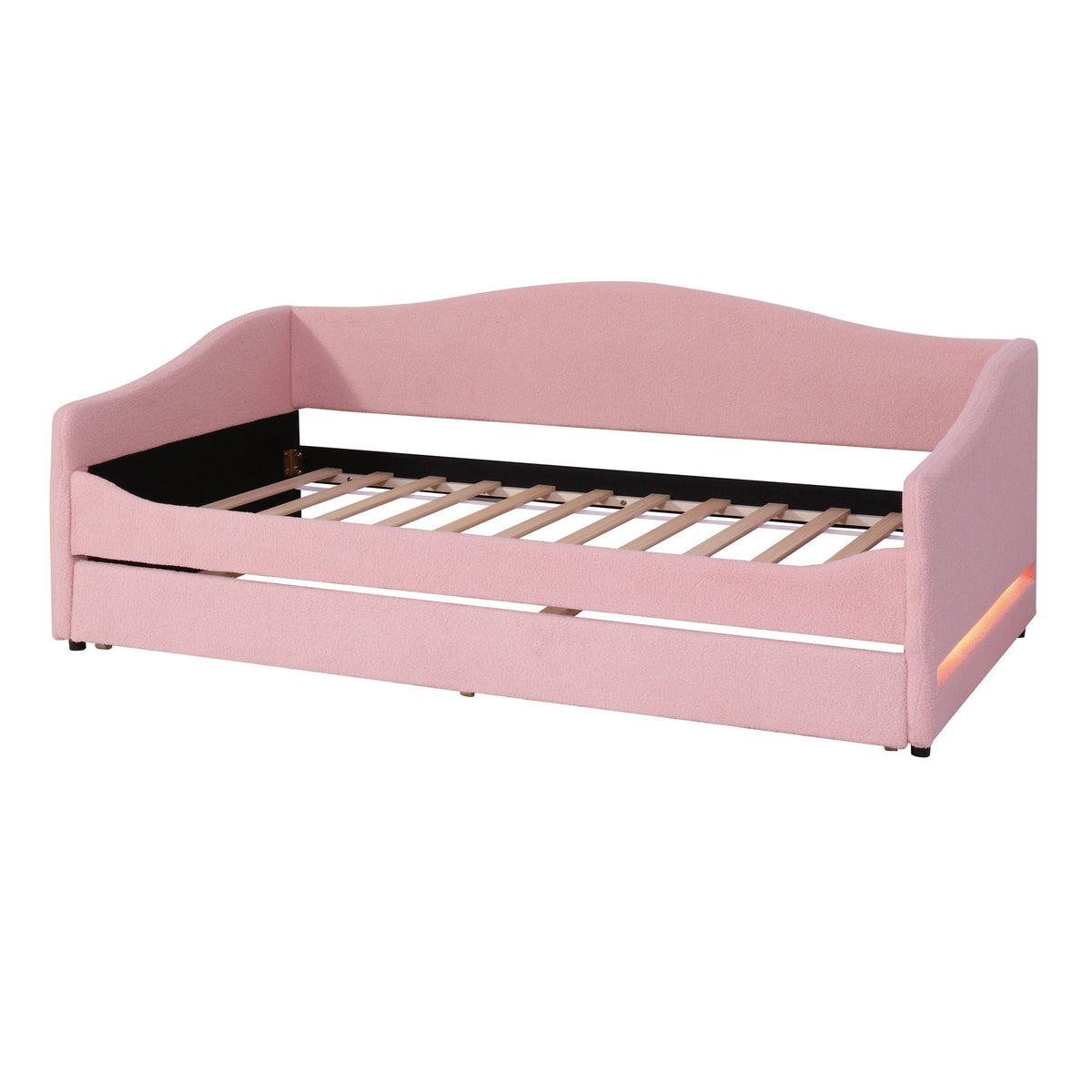 Design Upholstered Daybed With Light And Trundle, photo 4 of 21