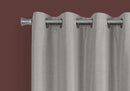 2 Pieces Set Room Darkening Curtain Panels with Grommet - Contemporary Style