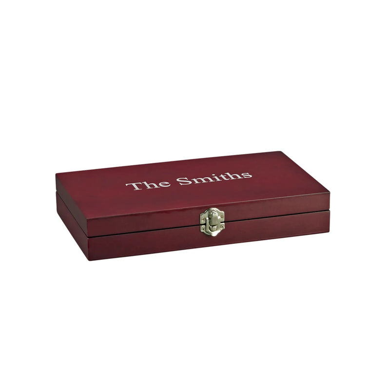 6 Piece Steak Knife Set with Hinged Rosewood Case, photo 5 of 6