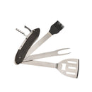 Folding Bbq Tools With Black Handle by creativegiftsdirect
