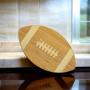 Bamboo Football Cutting Board - 15" x 8.5" by creativegiftsdirect