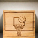 Basketball Backboard Wood Board - 13" x 15" by creativegiftsdirect