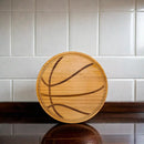 Basketball Wood Board - 13" by creativegiftsdirect