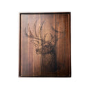 Deer Hunting Wood Board - 14" x 18" by creativegiftsdirect