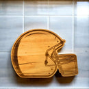 Football Helmet Wood Board - 11" x 15" by creativegiftsdirect
