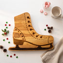 Ice Skates Wood Board - 12.5" x 15"