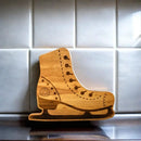 Ice Skates Wood Board - 12.5" x 15" by creativegiftsdirect
