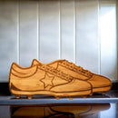 Golf Shoes Wood Board - 7.5" x 18" by creativegiftsdirect