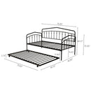 Fox - Daybed With Twin Trundle by HouseOfZazla