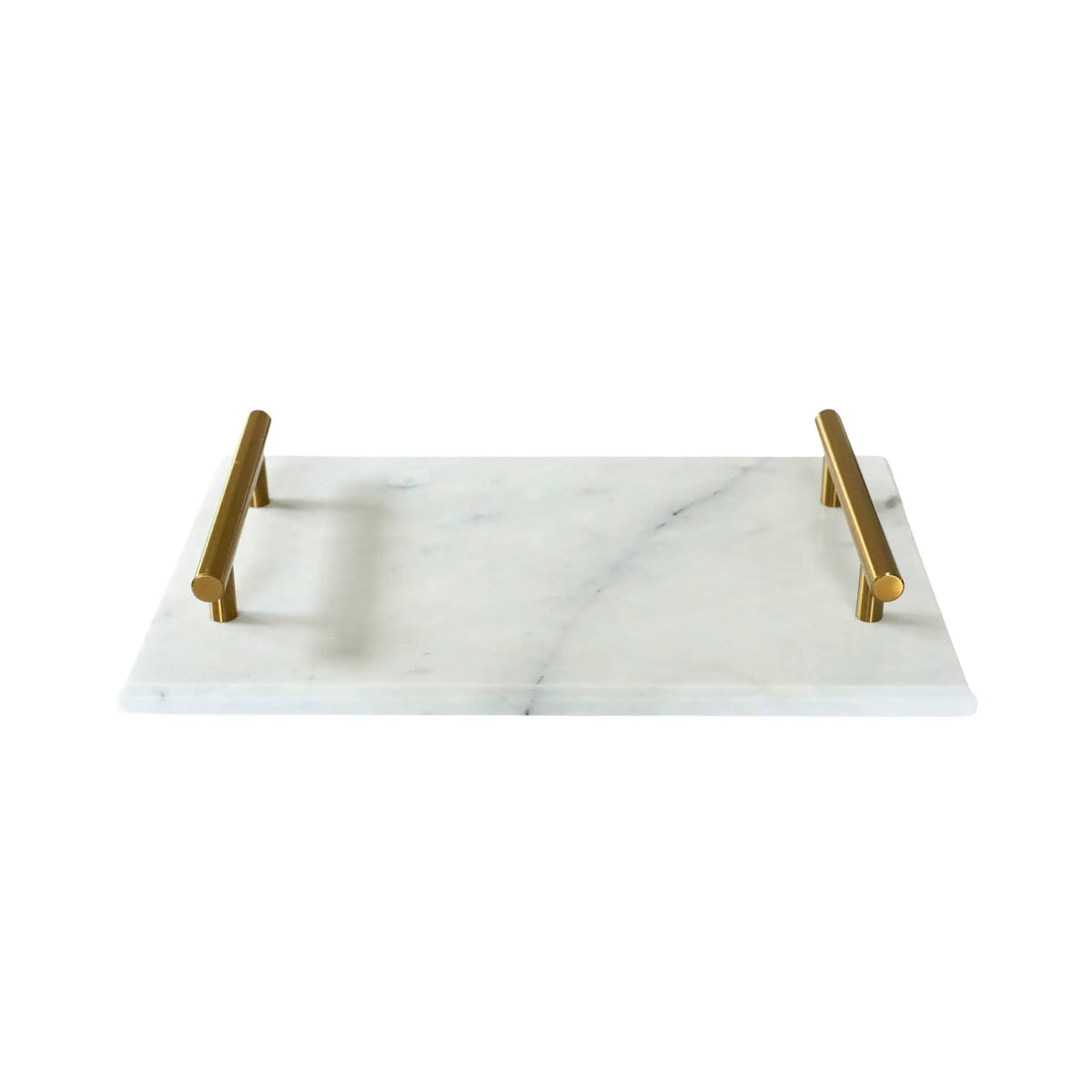 White Marble Board with Gold Handles, photo 3 of 4