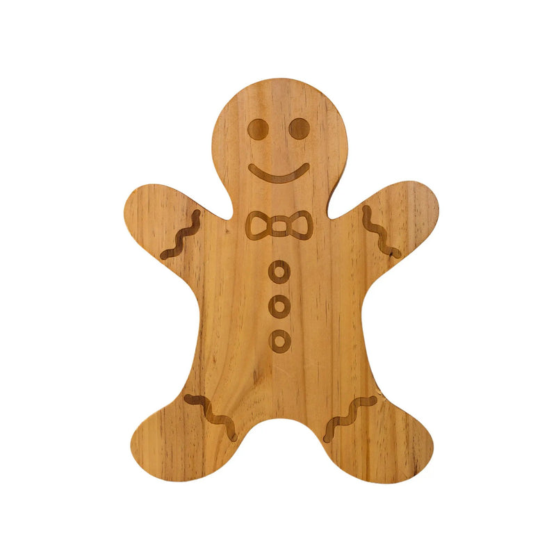 Gingerbread Man Pine Wood Board - 15" x 11.5", photo 2 of 4