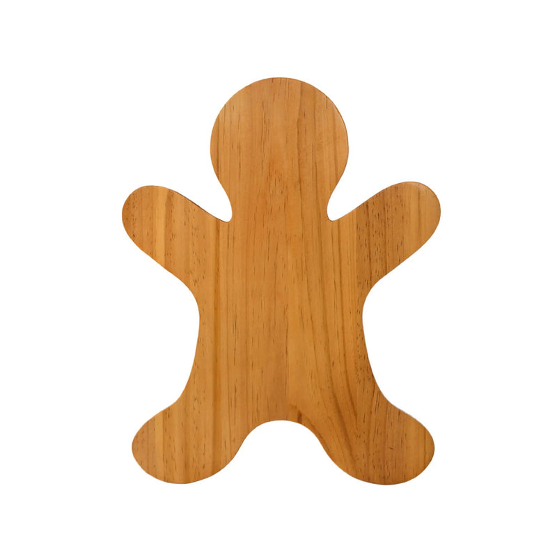 Gingerbread Man Pine Wood Board - 15" x 11.5", photo 4 of 4