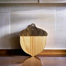Acorn Wood Board - 13" x 15" by creativegiftsdirect