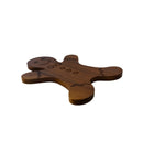 Gingerbread Man Acacia Wood Board - 15" x 11.5" by creativegiftsdirect
