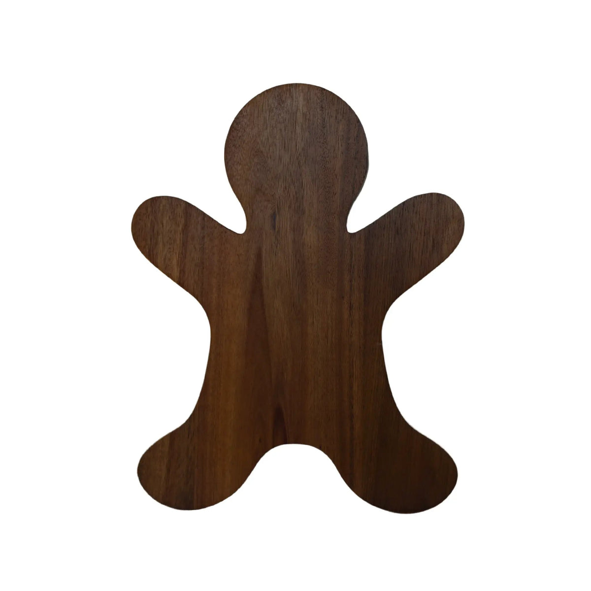 Gingerbread Man Acacia Wood Board - 15" x 11.5", photo 4 of 4