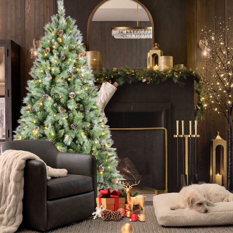 5FT Christmas Tree with 51 Pine Cones, photo 7 of 10