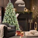 7FT Christmas Tree with 82 Pine Cones