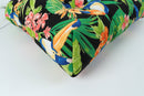 Outdoor Chair Cushions Set of 2, 19 x 19 x 4 Inch Tufted Seat Cushions by HouseOfZazla