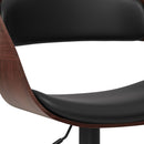 Archer - Adjustable Swivel Bar Stool - Black by HouseOfZazla