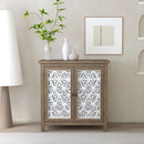 Storage Cabinet, Organizer - Brown Antique White by HouseOfZazla