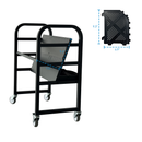 16-Device Mobile Open School Charging Cart Station