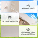 Inflatable Glamping Tent For 4 - 6 People, Waterproof Outdoor Tent With Pump - Khaki by HouseOfZazla