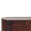 Rounded Lid Up Blanket Box