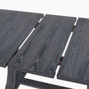 Devingo Extendable Dining Table Rustic Style - Gray by HouseOfZazla