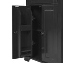 Bathroom Storage Cabinet, Adjustable Shelves & Drawer, Freestanding Tower by HouseOfZazla