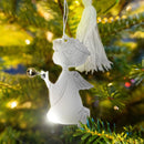 Angel with Bell Ornament with White Tassel by creativegiftsdirect