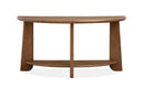 Tanner - Demilune Sofa Table - Tawny Brown