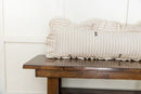 Frances Ruffled Lumbar Pillow by Galley & Fen