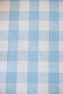 Blue Ruffled Gingham Dish Towel by Galley & Fen