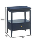 Olana -1 Drawer Nightstand With Floating Top Design by HouseOfZazla