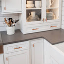 Akicon Copper Kitchen T Bar Cabinet Pulls 100% Solid Brass Drawer Knob AK01917-C