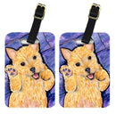 Norwich Terrier Luggage Tag
