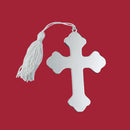 Cross Ornament W/white Tassel Np 4.5 X 3 by creativegiftsdirect