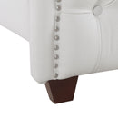 Marcella - Upholstered Shelter Headboard Bed Set by Unique Piece Furniture