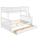 Bunk Bed With Ladders And 2 Storage Drawers by Unique Piece Furniture