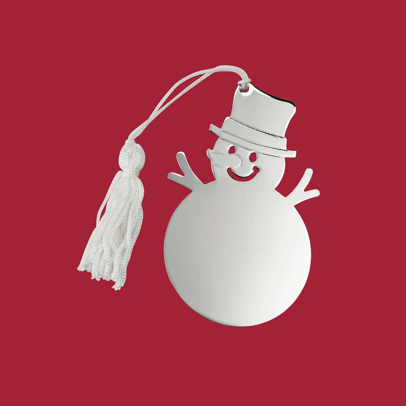 Snowman Ornament W/White Tassel, photo 3 of 3